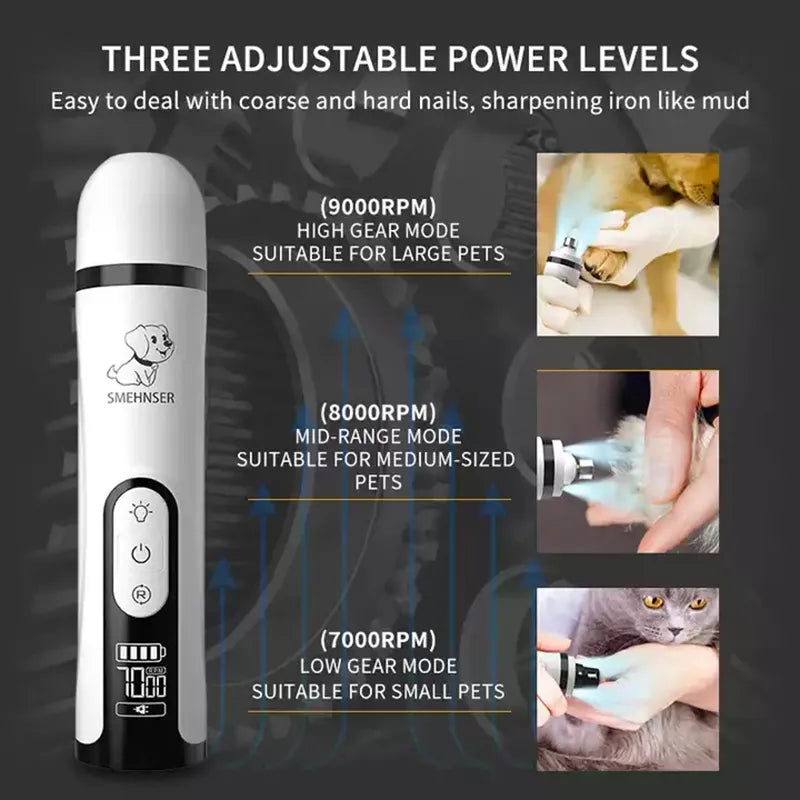 Electric Nail Grinder for Dogs